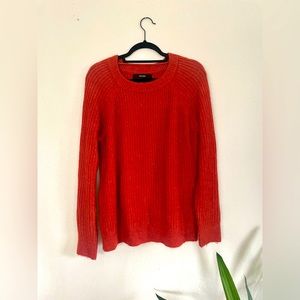 Super soft red sweater from Vero Moda, size M